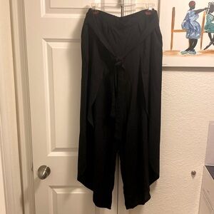 Cynthia Rowley Black Wide Leg Pants